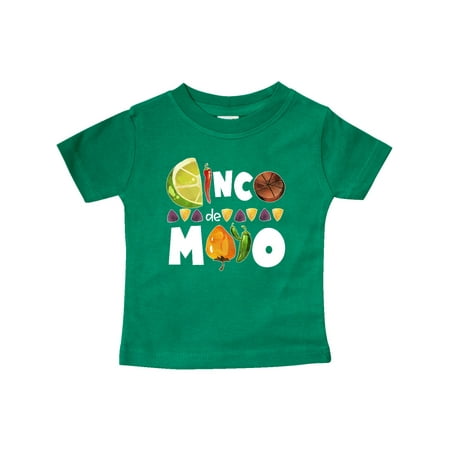 

Inktastic Cinco De Mayo Mexican Cooking Gift Baby Boy or Baby Girl T-Shirt