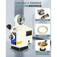 thumbnail image 2 of Power Feed Z-Axis for Milling Machine 460 in-lb , 0-200RPM Table Milling Machine Power Feed 110V, for Bridgeport and Some Knee Type Mills with a 5/8" Diameter Shaft on the End, 2 of 6