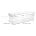 thumbnail image 2 of OUNONA 1Pack Salad Rectangular 40.5X14.5X13.5Inch for Ice Chilling and Portability, 2 of 7