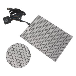 Flexible Clothing Heating Pad Portable  Far Infrared Heating Warmer Pad For Vest Jacket, Fast Even Heating