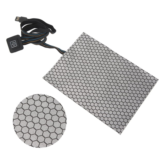 Vest Heating Warmer Pad, Fast Even Heating Safe Flexible Clothing Heating Pad Portable Bend Resistant Far Infrared for Vest for Jacket