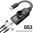 thumbnail image 2 of HLONK GS3 External USB 2.0 Virtual 7.1 Channel Sound Card Adapter, 2 of 7