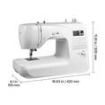 thumbnail image 6 of TENGDA Computerized Digital Sewing Machine with 60 Built In Stitches LED Display Foot Pedal LED Light Heavy Duty Metal Frame Powerful Motor for DIY Craft Garment Mending, 6 of 6