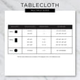 thumbnail image 4 of Stonewash Blue Buffalo Check Tablecloth 60x104", 4 of 11