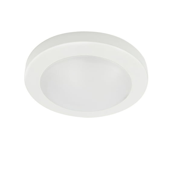 7.5in 12W White LED Flush Mount Ceiling Disk Light