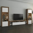 thumbnail image 2 of Milano Set 200-BK-BK Modern Wall Unit Entertainment Center, 2 of 3