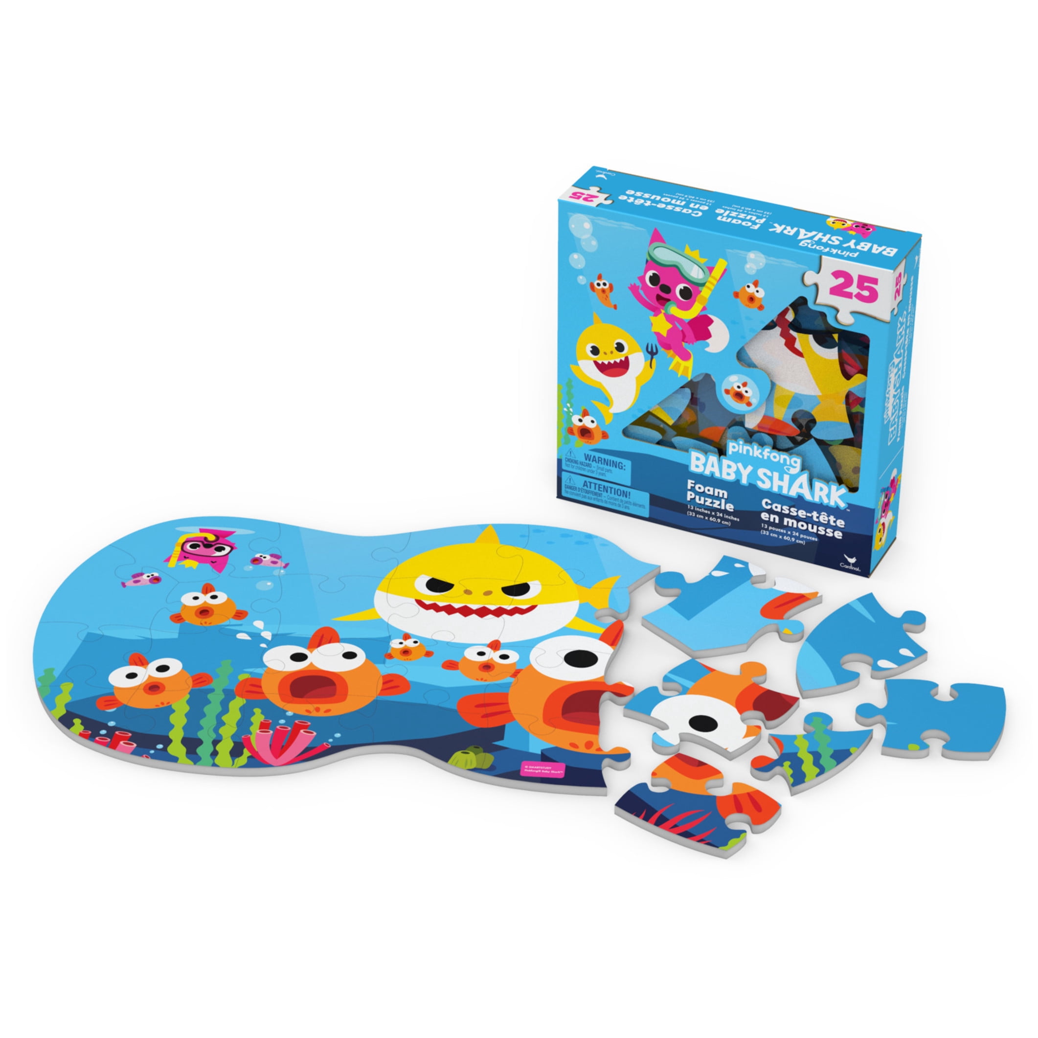 Pinkfong Baby Shark 25-Piece Foam Puzzle