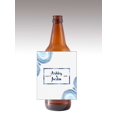 thumbnail image 2 of 12 Square Frame Water colors Theme Wine / Beer Bottle labels Easy to Use Self Stick Labels, 2 of 5