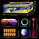 thumbnail image 3 of Maojin Decoración de Halloween Decoraciones de Halloween Luces LED Juguetes Regalos de fiesta Cumpleaños de adultos y niños Juego de gafas flash de Halloween(Buy 2 Get 1 Free), 3 of 7