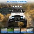 thumbnail image 3 of CazToi 12V Ride On Truck Car with Parent Remote Control, 3 of 9