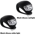 thumbnail image 3 of Bicycle Light Front and Rear Silicone LED Bike Light Set - Bike Headlight and Taillight,Waterproof & Safety Road,Mountain Bike Lights,4 Pack, 3 of 6