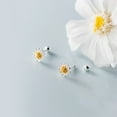 thumbnail image 6 of 18G Cute Daisy Flower Cartilage Stud Earrings Sterling Silver Tiny Post Studs for Women, 6 of 7