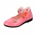 thumbnail image 3 of DPTALR Children Girl Fashion Princess Flower Rhinestone Dance Toddler Sandals Shoes, 3 of 6