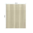 thumbnail image 2 of Cortina de Baño Home Creations HCRE CORTINA P TE BE Texturizada Beige 180x180 cm, 2 of 4