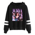 thumbnail image 2 of Jenna Ortega Vintage Pullover Hoodies Unisex Fashion Pocketless Parallel Bars Sleeve Streetwear, 2 of 6