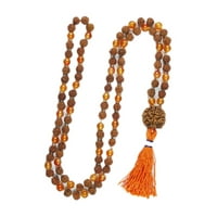 Mogul Meditation Mala Beads 108+1 Rudraksha Yoga Malabeads