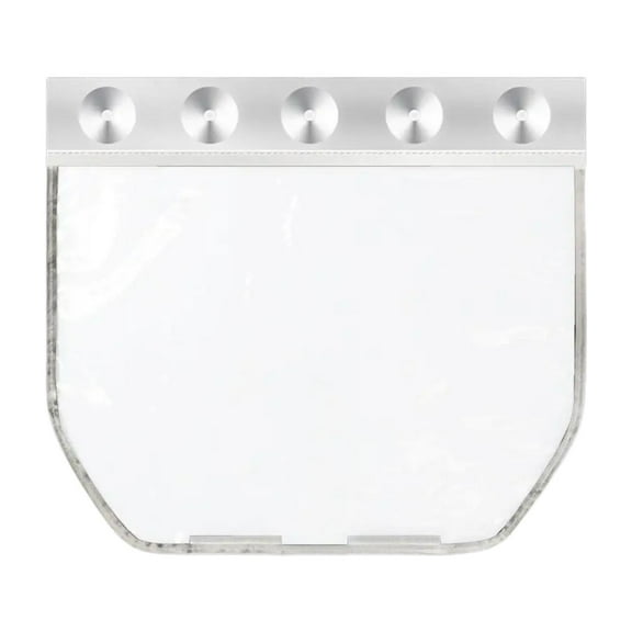 Wzmzjy Adsorption Plug Rainproof Cloth Universal PVC Portable EV Charger Port Cover White