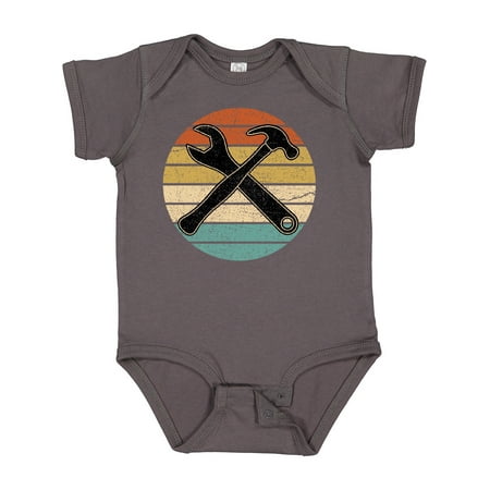 

Inktastic Mechanic Tool Set - Handyman Boys or Girls Baby Bodysuit