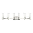 thumbnail image 6 of Livex Lighting - Weston - 6 Light ADA Bath Vanity in Contemporary Style - 46, 6 of 12