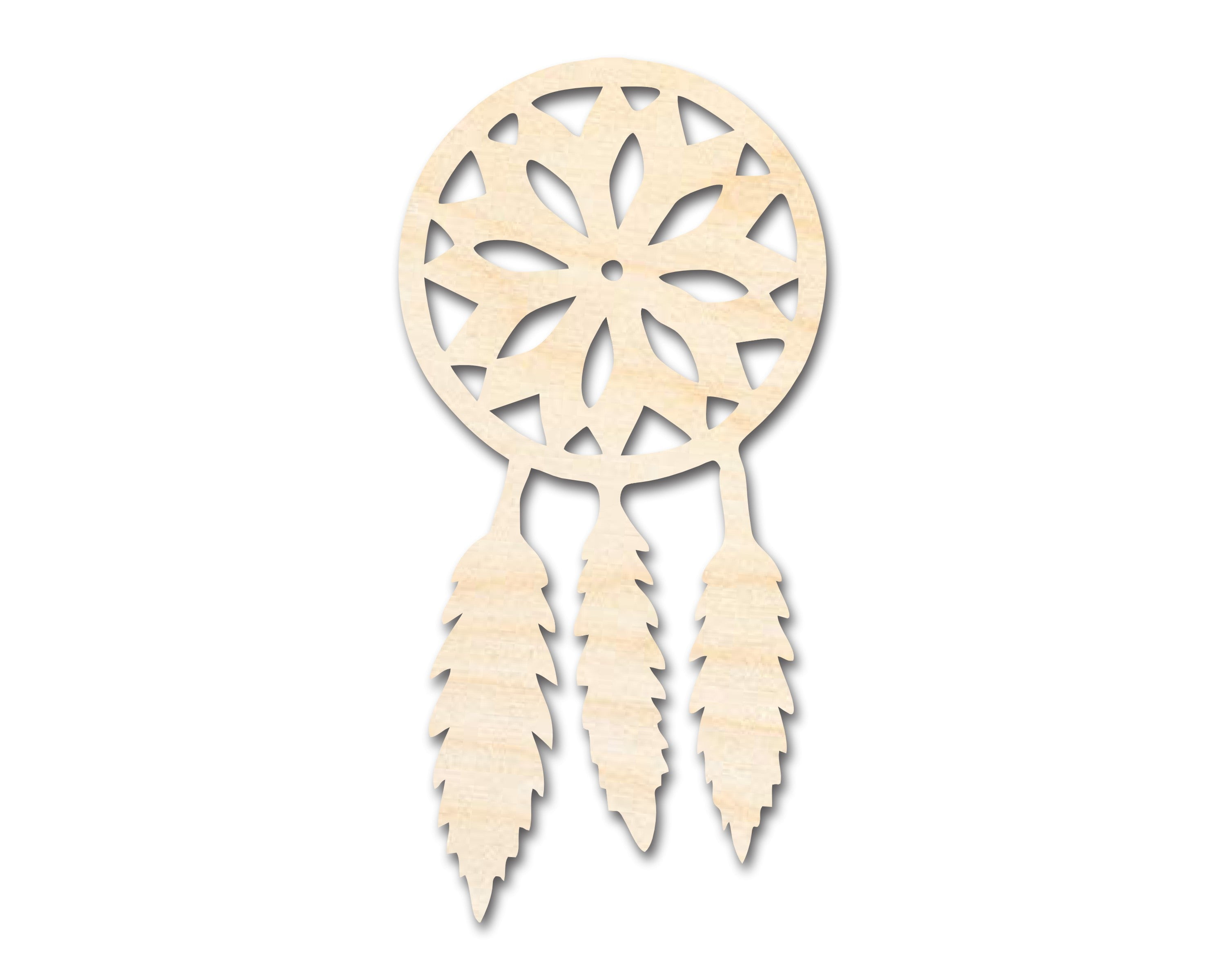Crescent Moon Wood Cutout - 1/4 Inch MDF Laser Cut Craft Shape Ready To Decorate