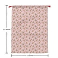 thumbnail image 6 of Christmas Bags Drawstring,Pink Christmas Gingerbread Pattern Large Xmas Christmas Gift Bags,Reusable for Xmas and New Year Party Favors and Supplies,27.6" X 19.7", 6 of 6