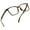 Brown, variant on LifeArt Blue Light Blocking Computer Reading Glasses with Transparent Lens for Women/Men