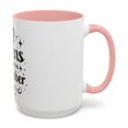 thumbnail image 2 of Queens are Born in October Birthday Gift Accent Coffee Mug, 2 of 4