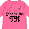 thumbnail image 4 of Inktastic Nashville Girls Long Sleeve Toddler T-Shirt, 4 of 5