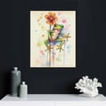 thumbnail image 4 of Nawypu -Unique Style Poster, Nice Frog, Animal, Funny, Style Poster Canvas Poster Wall Art Decor Print Picture Paintings for Living Room Bedroom Decoration Frame-style, 4 of 4