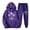 A-Purple, variant on SwiftWear Women 2 Piece Hoodie Sweatshirts Set Dandelion Hoodie and Sweatpants Matching Sets 2024 Fall Outfits Black S