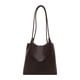 thumbnail image 5 of Bolso de mano sencillo para mujer, bolso de hombro informal de moda de primavera 2025 para el trabajo, el viaje y el uso diario, bolso de poliéster en colores marrón, negro y café, espacioso., 5 of 6
