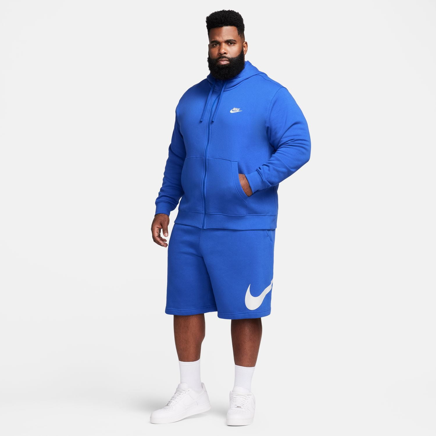 nike jersey full zip hoodie