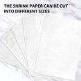 thumbnail image 4 of 1 Set Shrink Paper Sheet Kit Shrink Paper Kit Shrink Film Paper Keychain Kit Shrink Paper Keychian Kit, 4 of 8