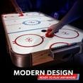 thumbnail image 6 of GoSports 48 Inch Air Hockey Arcade Table AC Powered for Kids - Oak, 6 of 8