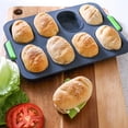 thumbnail image 4 of Bandeja Para Hornear Baguette 8 Rejilla Bandeja Para Hornear Baguette De Silicona Bandeja Perforada Antiadherente Molde Para Hornear Pasteles Moldes Para Pan Francés Herramientas ANGGREK Otros, 4 of 8