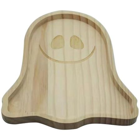 

Wood Kitchen Chopping Boards Unique Pumpkin Ghost Design for Halloween Desktop Decoration