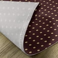 thumbnail image 5 of Ambesonne Abstract Place Mats Set of 4, Old Fashion Retro Dots, Standard Size, Brown Beige, 5 of 6
