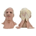 thumbnail image 4 of Old Man , Scary Lightweight Latex  Cosplay  Easy To Clean  For Festivals For Theater For Haunted Houses, 4 of 8