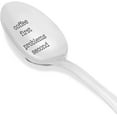thumbnail image 2 of Gift for Best Friends / Christmas Birthday Funny Gift for Coffee Lover Mom Dad | Coffee First Problem Second Engraved Spoon|, 2 of 5