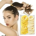 thumbnail image 2 of Elastic Seamless Hair Rope Head Tie for Women Candy Colored 50 Pack Mori Stretchable Ponytail Holders, 2 of 9