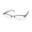 burgundy, variant on VERA WANG V143 EYEGLASS FRAME/GLASSES HALF-RIM SHAPE TRENDY STYLE AUTHENTIC RARE