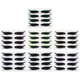 thumbnail image 1 of 28 pares calcomanías de línea de ojo impermeable duradera de delineador de ojos con pestañas brillantes, 1 of 5