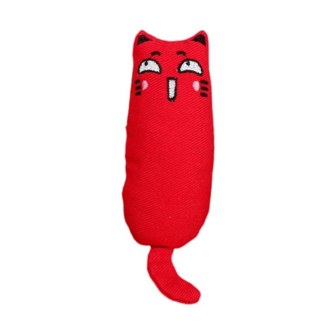 Juguete masticable para gatos Juguetes para gatos Ratos de dibujos animados rellenos Juguete masticable para la dentición de los gatos