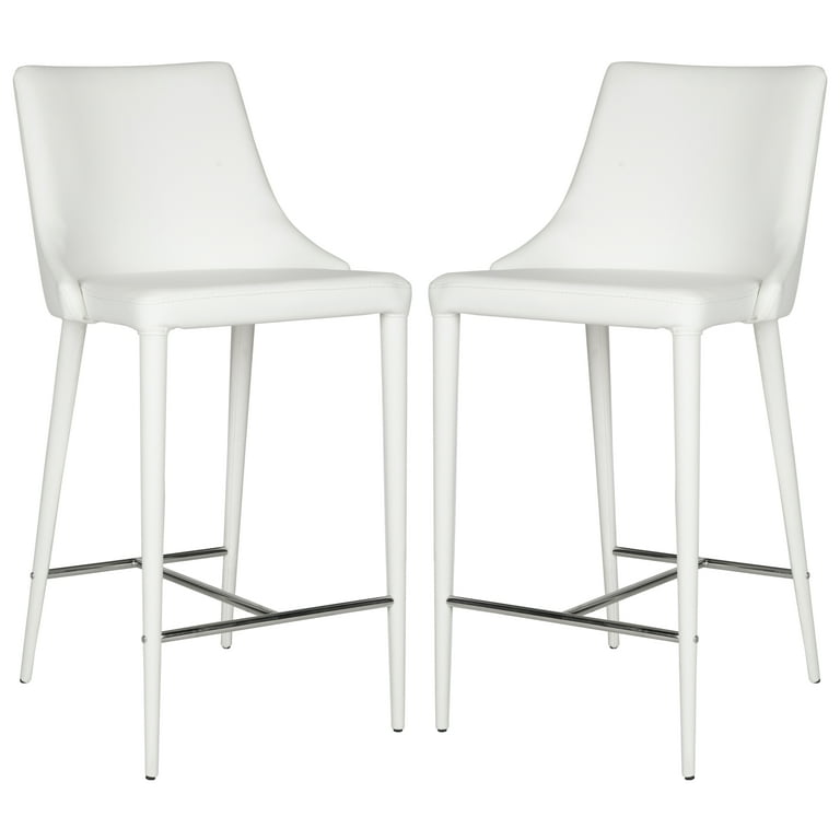 Safavieh Summerset Contemporary Glam Counter Stool with Footrest