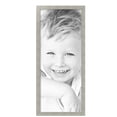 thumbnail image 2 of ArtToFrames 14" x 34" Classic Silver Picture Frame, 14x34 inch Gray MDF Poster Frame (WOM-4499),  Pack, 2 of 8