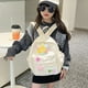 thumbnail image 4 of Mochila para niños pequeña, mochila fresca para la escuela primaria, mochila ligera para viajar, blanco, 4 of 4