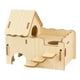 thumbnail image 4 of Casa de hámster de madera Laberinto para hámsteres pequeños Ratones enanos Animales pequeños L, 4 of 9