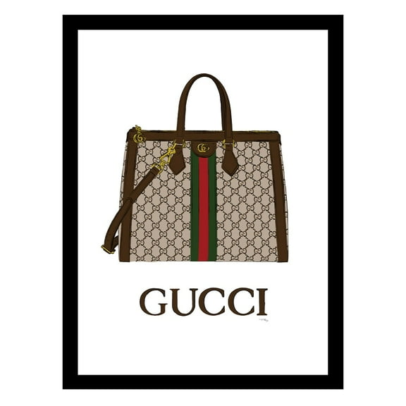 High Fashion Designer Handbag Framed Print