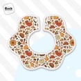 thumbnail image 4 of Hirioo Thanksgiving with Food for Baby Cotton Petal Bib Drool Bibs for Baby Boy Unisex, 4 of 9