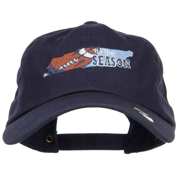 Tennessee Football State Map Embroidered Unstructured Cap - Navy OSFM